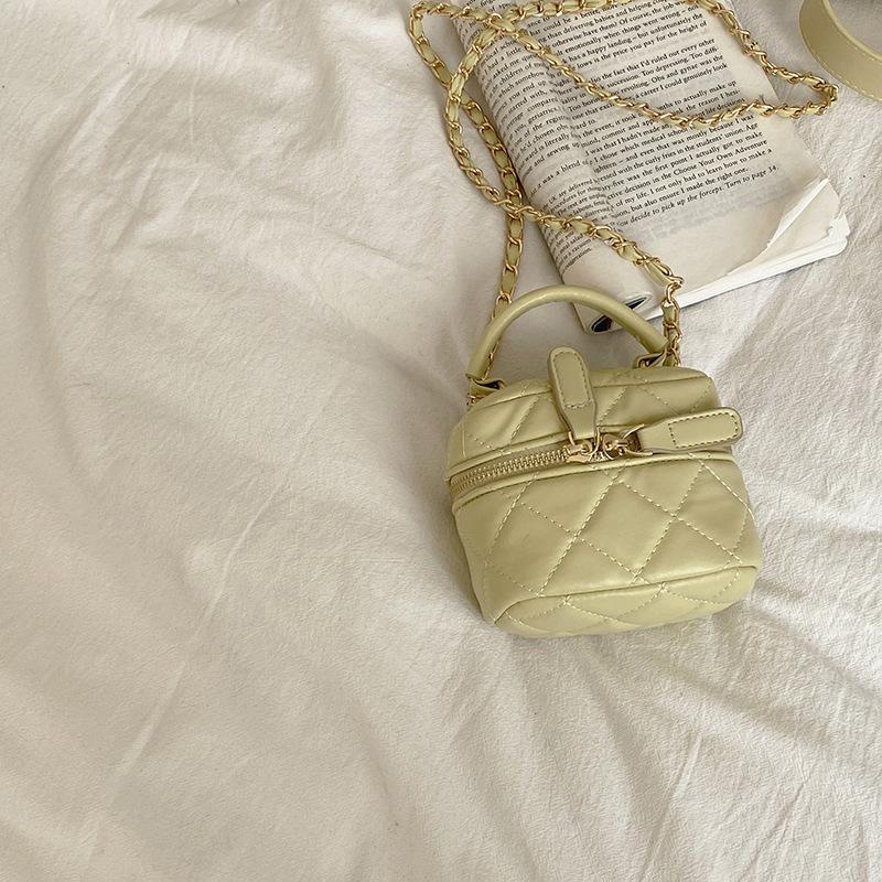 

Women S Handbag Rhombus Chain Bagnewest Fashion Small Square Bag All-Match Messenger Lipstick Bag Shoulder Bag