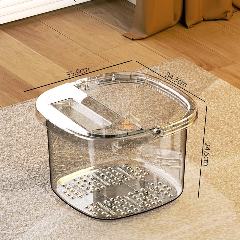 Beiduo Yang Transparent Deep Foot Bath Massager