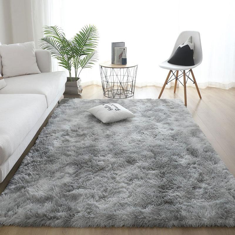 Thicken Home Bedroom Carpet Cute Girl Room Full of Net Red Wind Bedside Blanket Living Room Coffee Table Home Mat