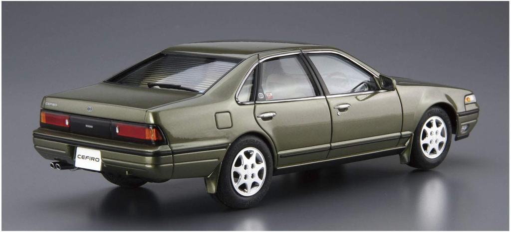 Aoshima Bunka Kyozai Scale Model Car Series 91 Nissan A31 Cefiro 1991 Plastic Model 1/24 No.