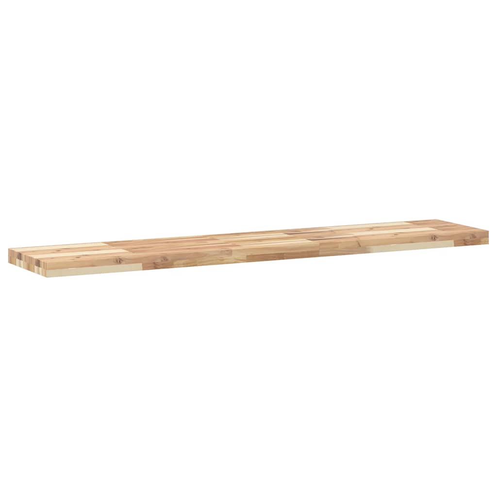 Floating Shelves 2 pcs 160 x 30 x 4 cm Solid Acacia Wood Untreated