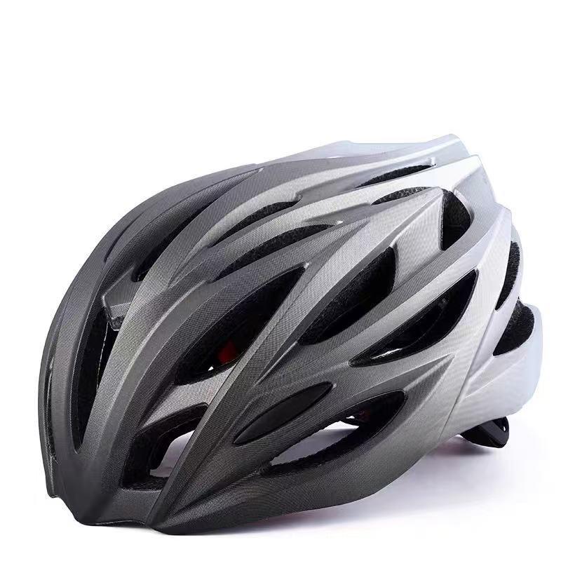 Gradient Color Breathable Road Bike Helmet for Men and Women - Integrated Molding Safety Cycling Helmet