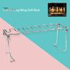 Chicken Roaster Stand Rack Food Grade Heat Resistant Foldable Non-stick Grilling Leg Stainless Steel Wing Grill BBQ Accessories Barbecue