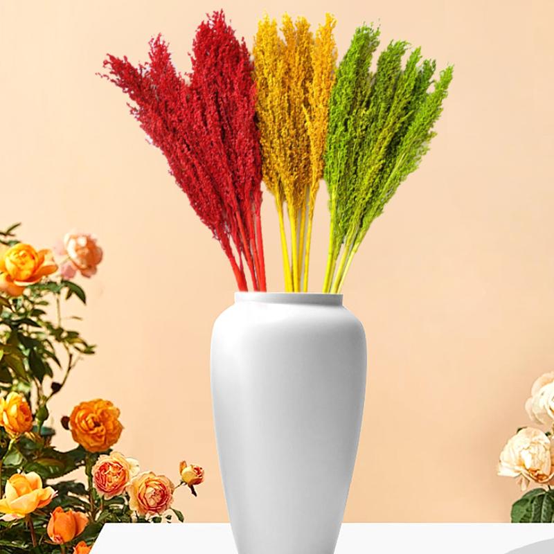 

5 шт./комплект свадебное украшение для вечеринки в помещении новогодний настоящий домашний декор своими руками букет сухоцветы цветы сорго