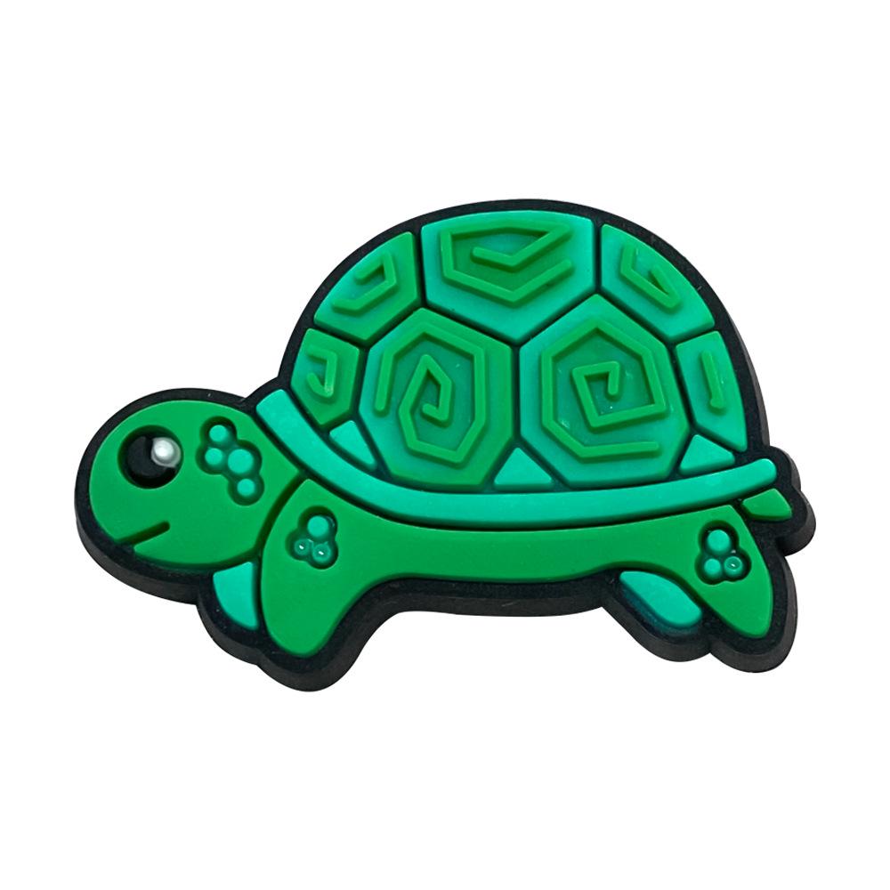 Cartoon Animal Shoe Charms: PVC Soft Rubber Decorations for DIY Shoes