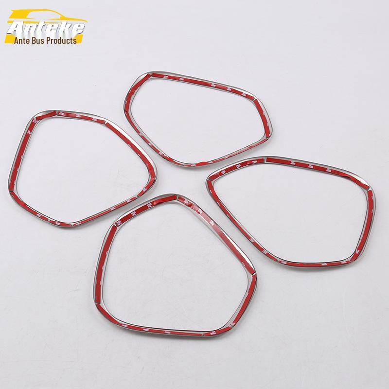 Cadru Decorativ din Oțel Inoxidabil și Husă Protectoare pentru Difuzor pentru XC60