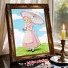 Disney Pearl Painting Cartoon Girl Art Painting 5D DIY Pearl Embroidery Mosaic Cross Stitch Kit Home Decor