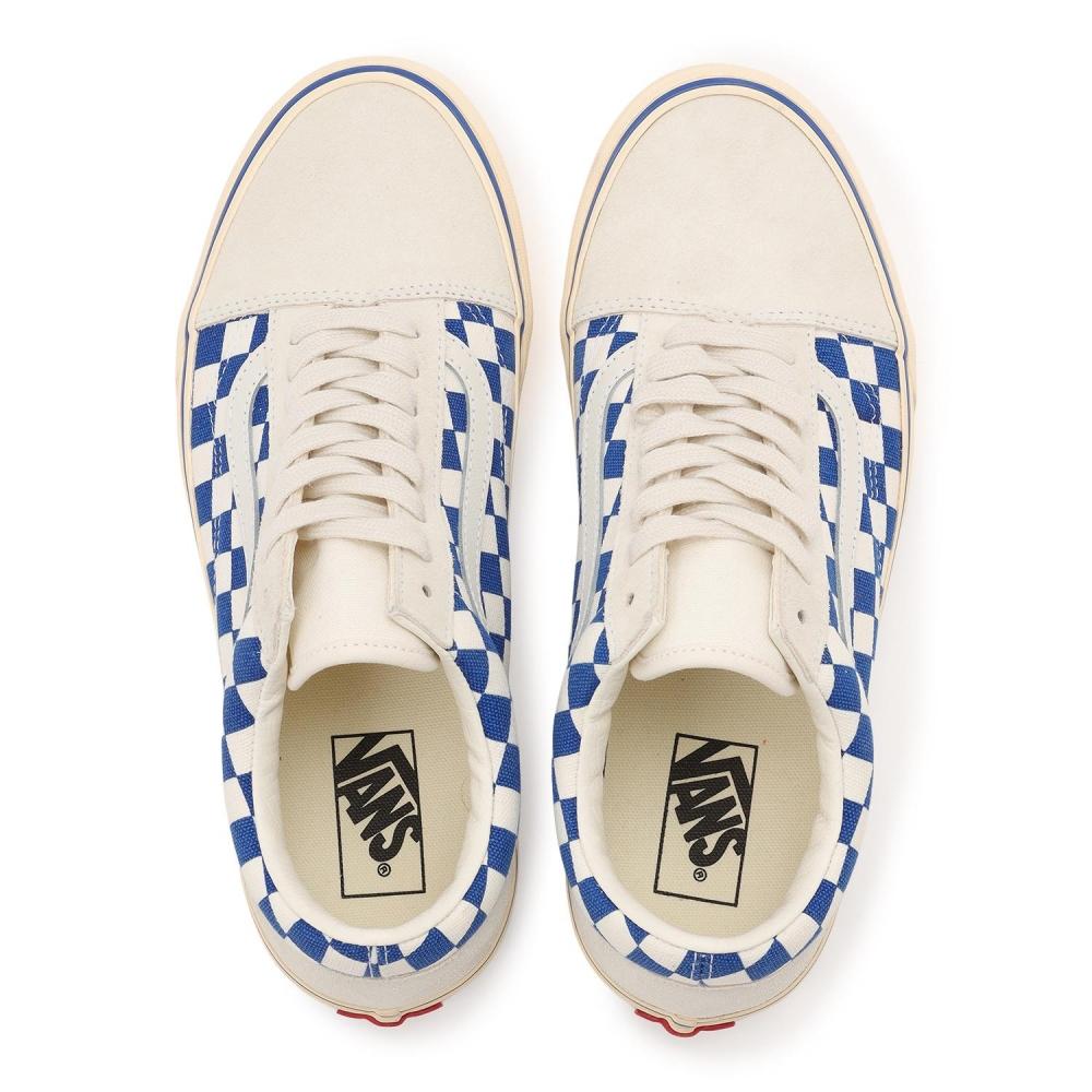 Vans Old School Chk Navy Marshm Vn000d7zfrp Chk Navy Marshm