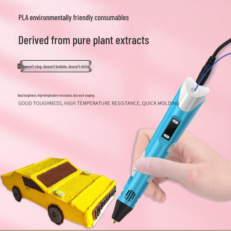 3D Printing Pen for Kids: DIY Brush, Educational Toy, High-Temperature Graffiti Tool