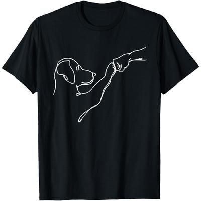 Dog Fist Bump, Dog Lover Dog Mom Dog Dad, Labrador Retriever T-Shirt
