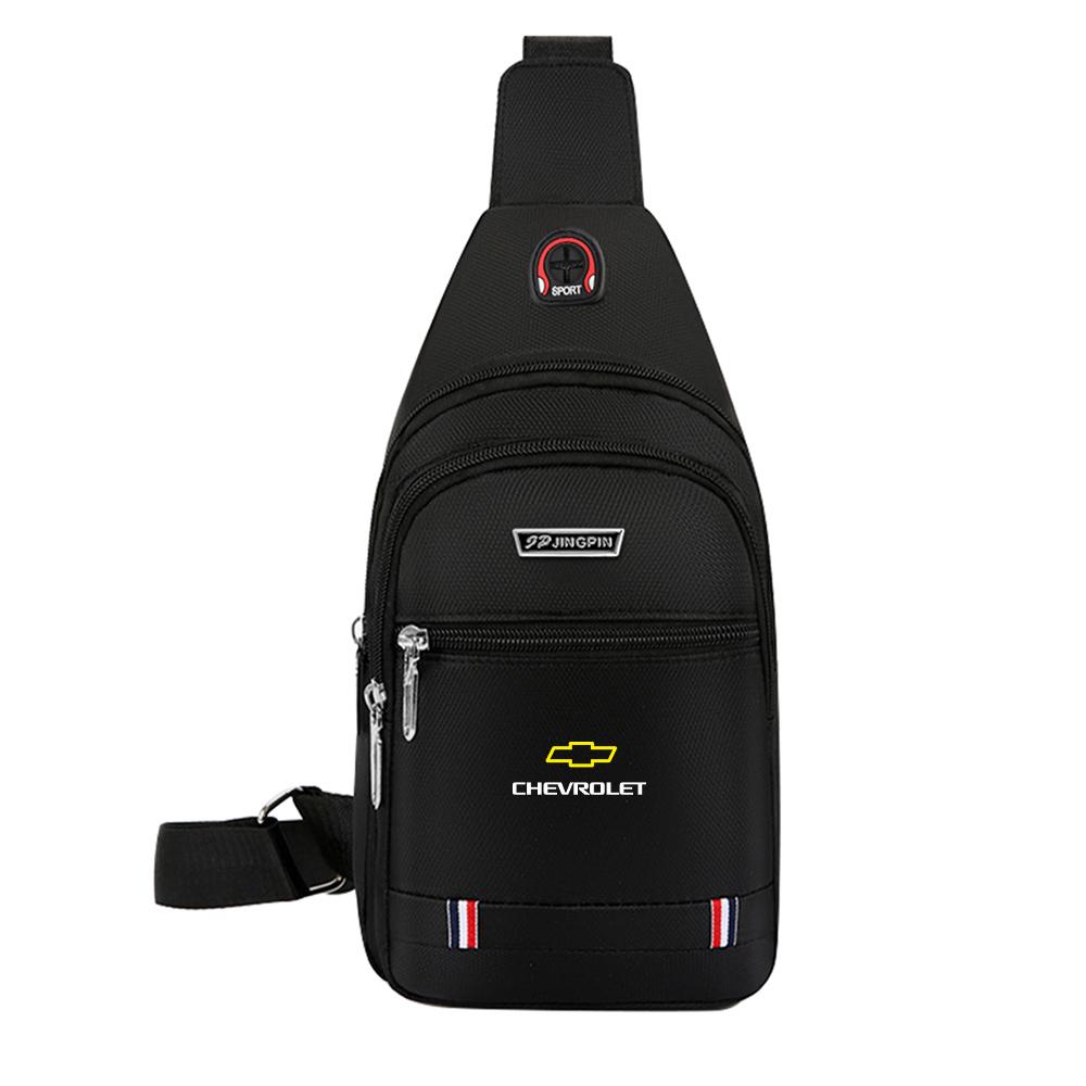Car Logo Chest Bag Handbags Waist Bag Crossbody Bag For Chevrolet Cruze Sonic Spark Sail 3 Aveo T250 Cobalt Captiva Trax Equinox