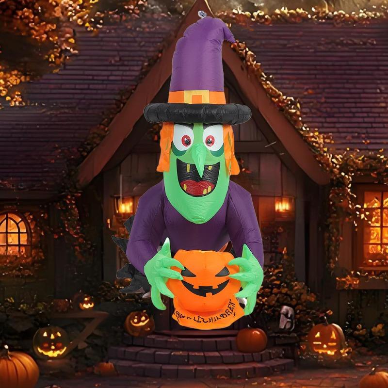 Halloween Inflatable Toys Festival Decorations Built-in LED Prop Inflatable Model Outdoor Courtyard Ornament Party Garden Decor