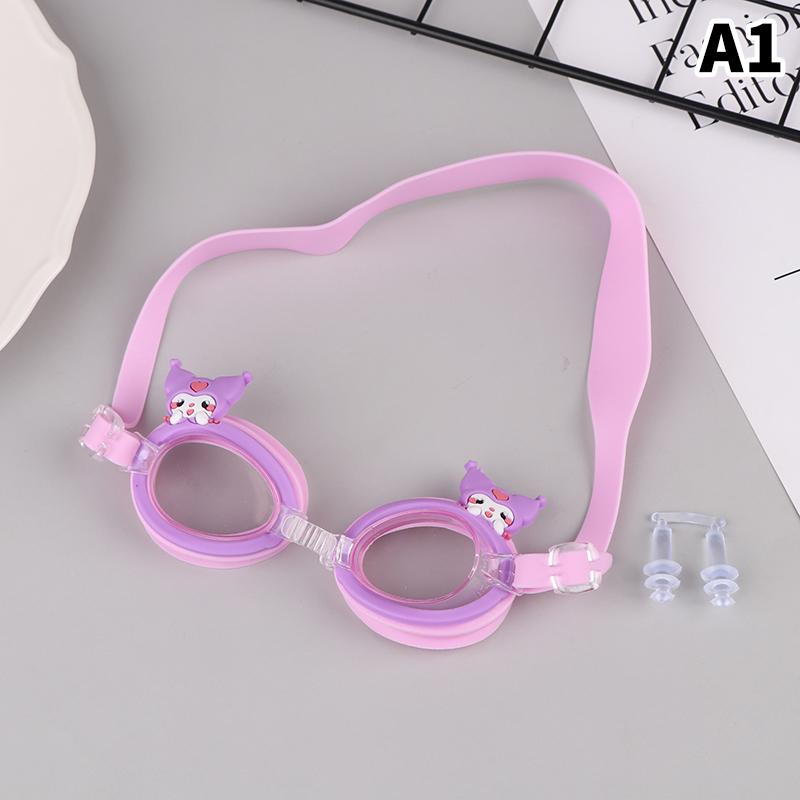 Kinder Schwimmbrille Cartoon Wasserdicht Anti-Beschlag HD Schwimmtrainingsbrille Jungen und Mädchen Tauchen Schwimmbrille Geschenk