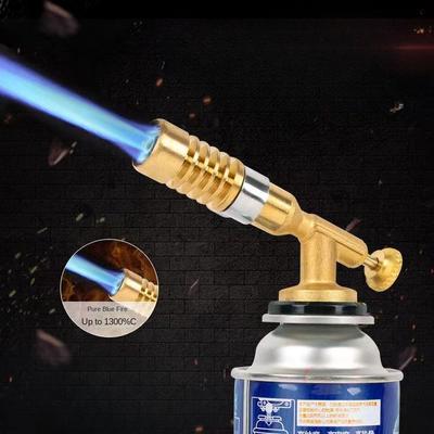 Portable Welding Gas Torch Flame  Butane Burner Outdoor Camping BBQ Lighter Flamethrower Kitchen Supplies Welding Equipment