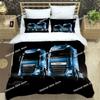 3D DAF Truck Retro Printed Bedding Sets Exquisite Bed Supplies Set Duvet Cover Comforter Set Bedding Set Luxury Birthday Gift