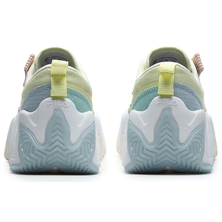 Fila Fusion Starfish Canvas Thick Sole Fashion Versatile Low Top Casual Shoes Women sneaker Sky-Blue T12W227322FWC