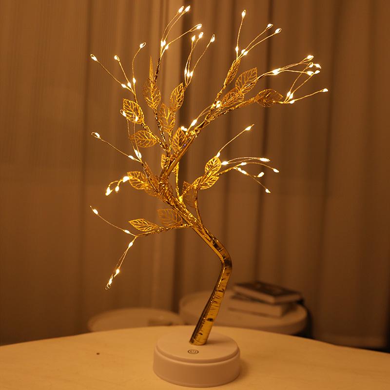 USB LED Romantic Tree Lights for Christmas & Valentine's Day - Perfect for Bedroom Atmosphere