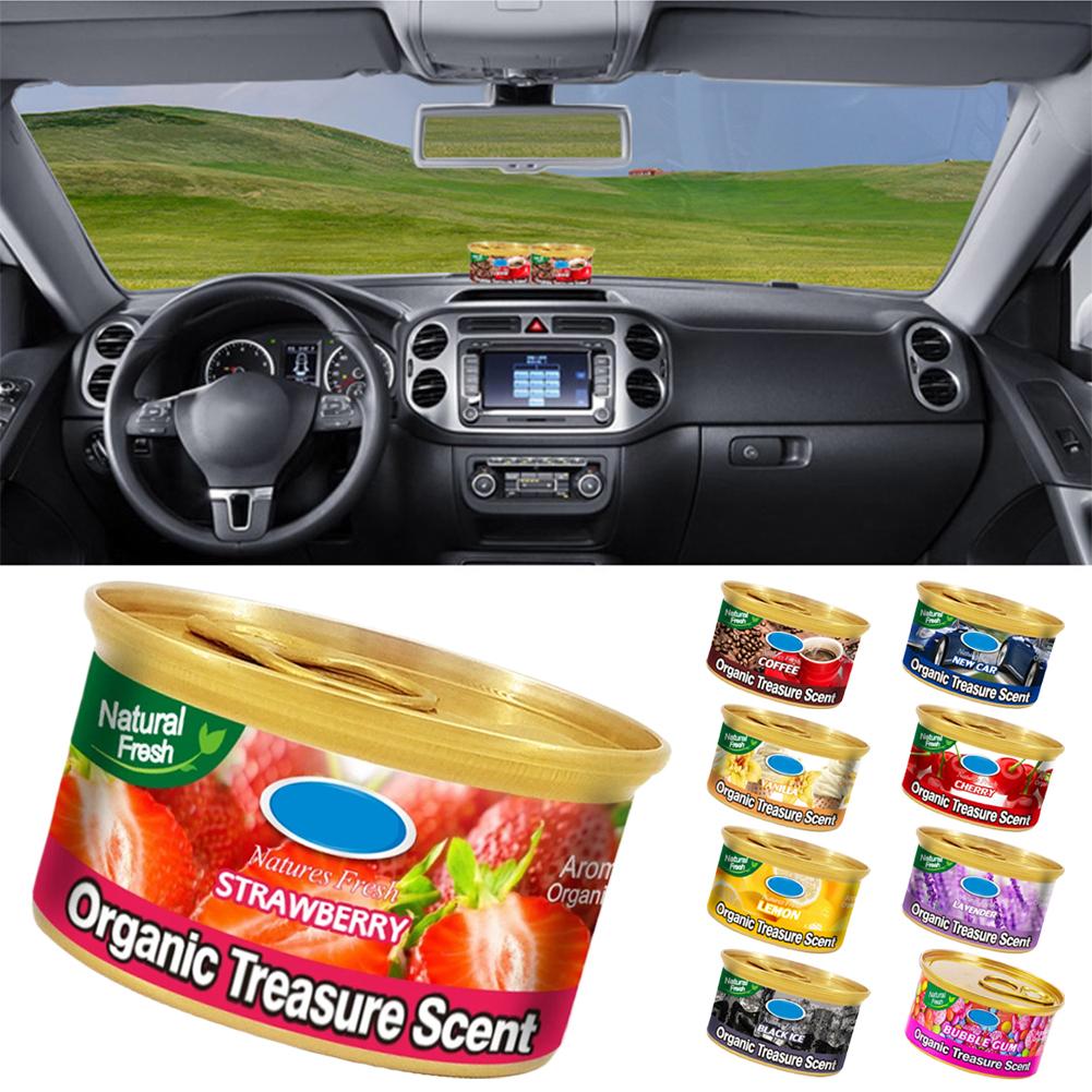 Wood Blocks Car Flavoring Perfume Canned Lavender Flavor Car Interior Odor Removal Air Freshener Supplies