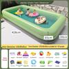 WEZHO 4.28m 3-Layer Inflatable Family Swimming Pool