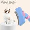 Curved Design Cat Comb Deshedding Pet Thinning Comb Grooming Tool Dog Brush  Pet Supplies