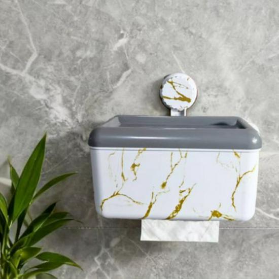 Punch-Free Wall-Mounted Toilet Tissue Dispenser