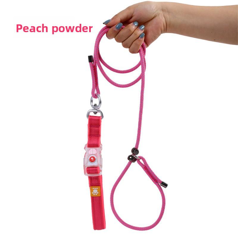 

Dog Leash, Nylon Leash, Large Dog Luminous Leash, Small Dog Walking Leash 6mmx1.5m розовый