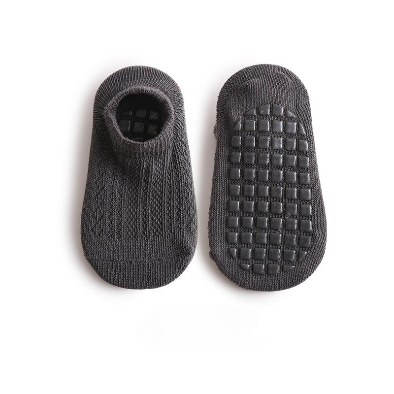 

0-5Years Cotton Baby Mesh Socks Thin Children Non-slip Floor Socks Short Tube Baby Toddler Socks S-0-1Years