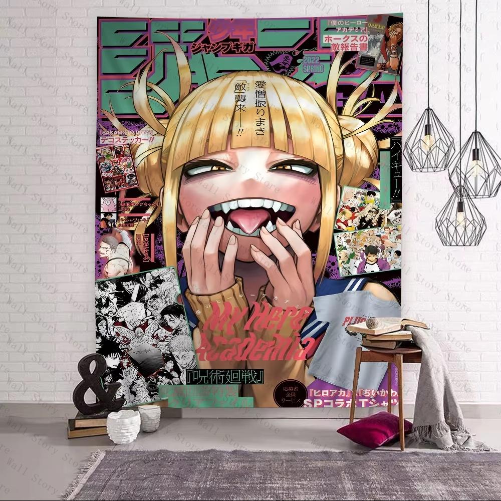 My Hero Academia Kaminari Classic Anime Hanging Bohemian Tapestry Living Room Home Tapestry Dorm Decor Japanese Room Tapestry