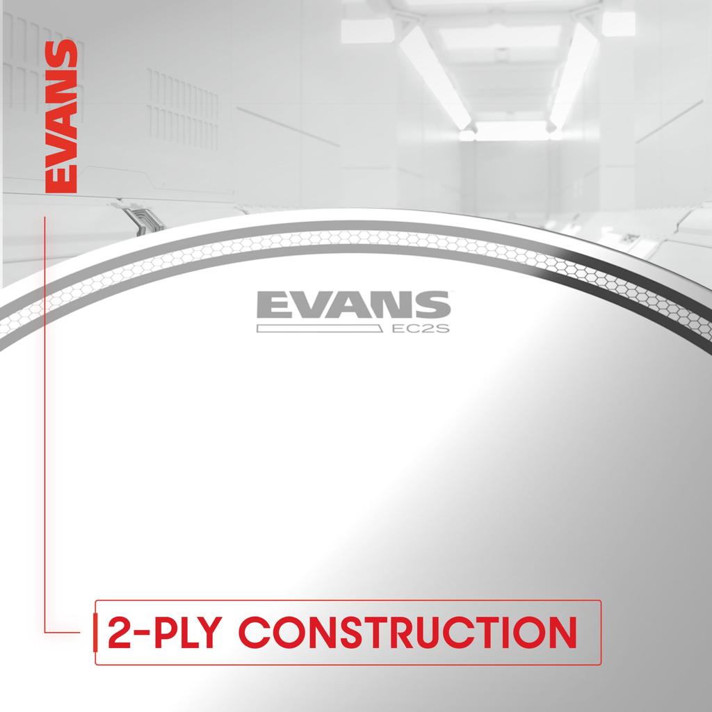 EVANS Tom Head Pack Clear 10,12,16 ETP-EC2SCLR-R