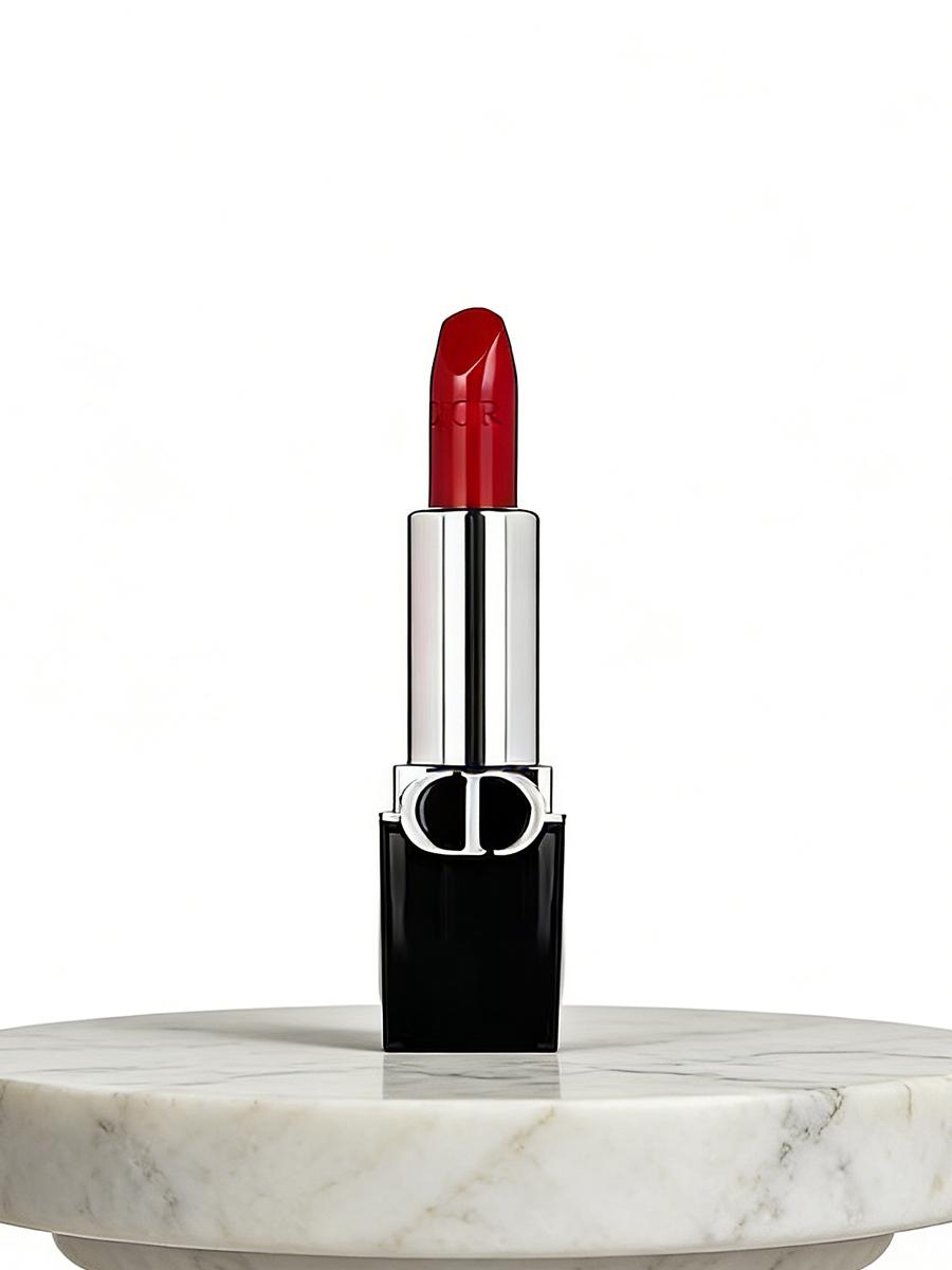 

Помада Dior Rouge Dior 720 1,5 г Мини | Сатиновый финиш Мягкий красно-коричневый оттенок бобовой пасты | Идеально подходит для повседневного макияжа и свиданий красный