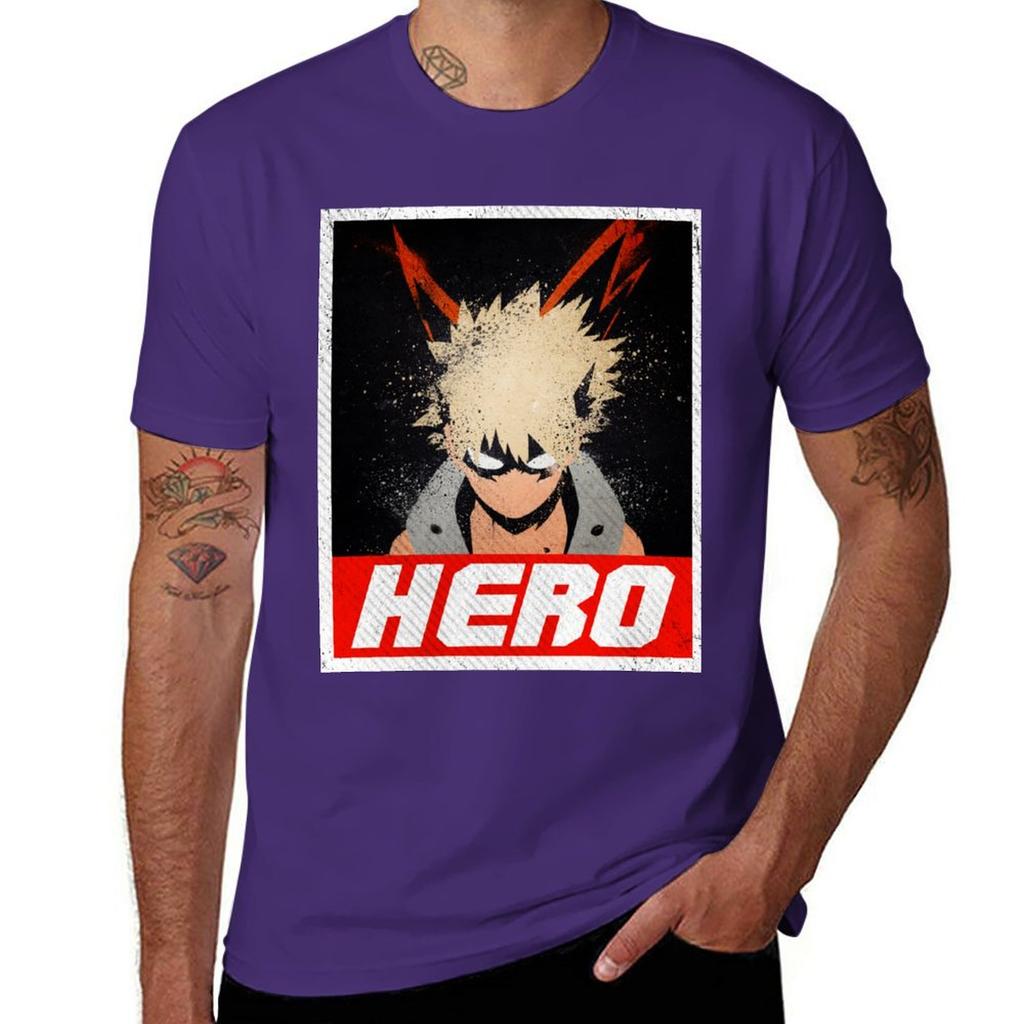 Hero TShirt Animal Prinfor Boys Funnys Mens Clothing