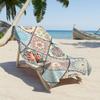 1 Large Bohemian Mandala Beach Towel - Ultra-Soft Microfiber,Quick-Dry Absorbent with Sun Protection Vibrant Multicolor Tropical