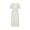 Jiu Zi Anna Kou Bohemian Embroidered Mulberry Silk Dress