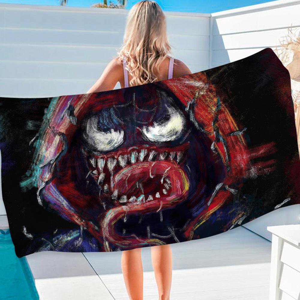 Venom Microfiber Beach Towel Absorbent Quick dry Soft Yoga Swimming Resort Mountain Climbing Towel