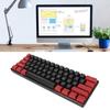 61 Key Mechanical Keyboard Blue   Wired RGB Gaming Mechanical Keyboard with Cool Lighting Effect for   Study