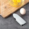 White Electric Egg Beater Coffee Frother, Household Kitchen Mini Stainless Steel Milk Tea Mixer