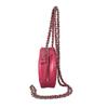 Chanel COCO Mark Matelasse Round Mini Shoulder Bag Lambskin Pink Women A70657 Used