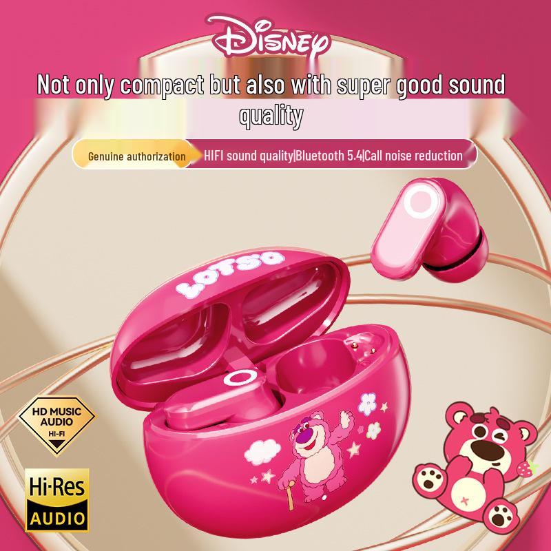 Disney Marie Cat Earbuds: True Wireless Bluetooth, Half In-Ear, HIFI Sound, Stylish Design