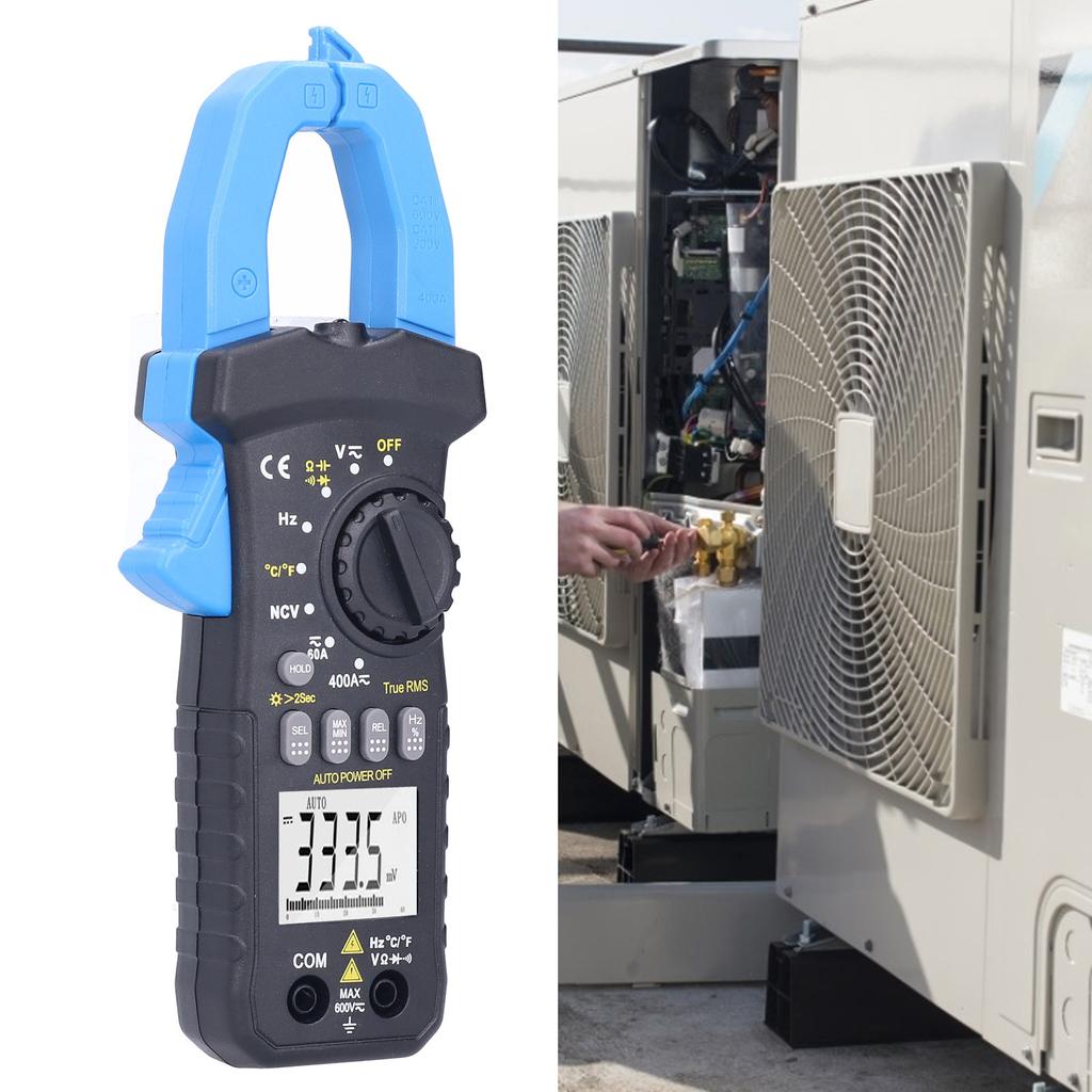 HP7200B TRMS Zangenmessgerät 6000 Zählwerte NCV DC AC Spannung Widerstand Temperatur Multimeter