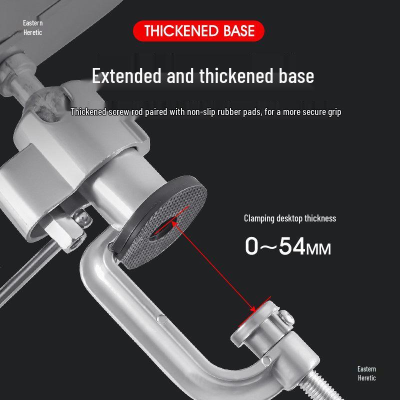 Compact 360° Rotating Bench Vise for Home & Desktop Use