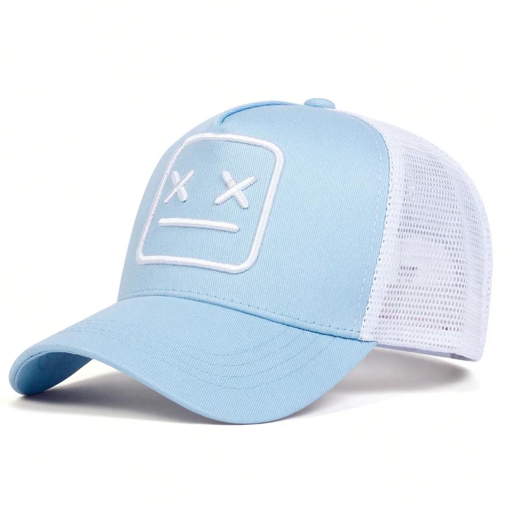 Unisex XX Stickerei Baseball Netz Kappen Verstellbare Freizeit Hüte Frühling und Sommer Outdoor Sonnenschutz Hut