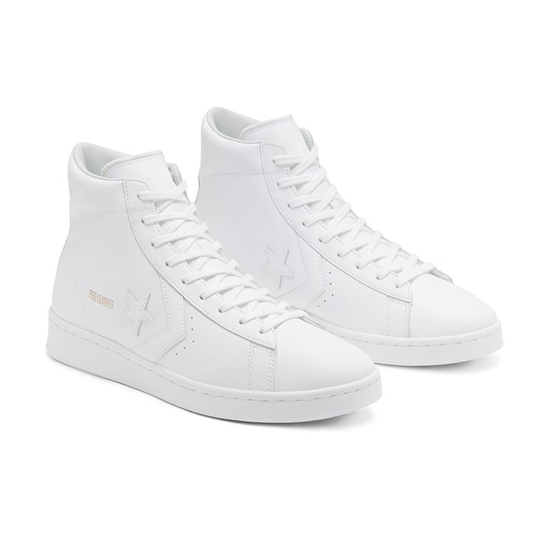 Pro Leather Converse Og High 'Triple White' 166810C