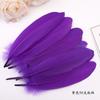 50Pcsdiy Feather Hard Big Floating Feather Wedding Dress Toddler Handmade Decorative Material Mask Feather