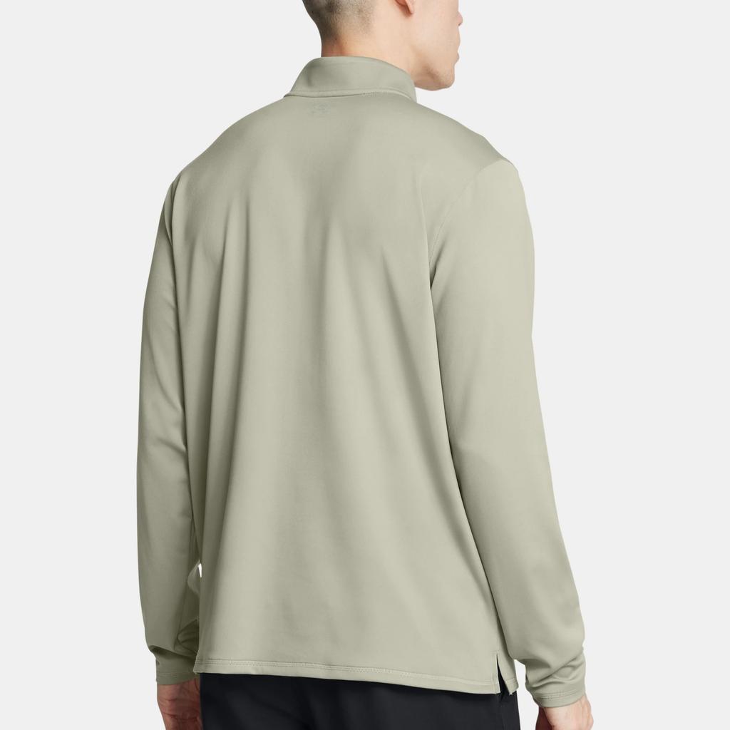 Under Armour Movement UA 1/4 Zip Outdoor Training Fitness Long Sleeve T-Shirt Men Tops Green 1387434-504