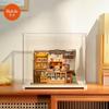 Vitrine Acrílica Robotime Rolife para Casa de Blocos de Construção
