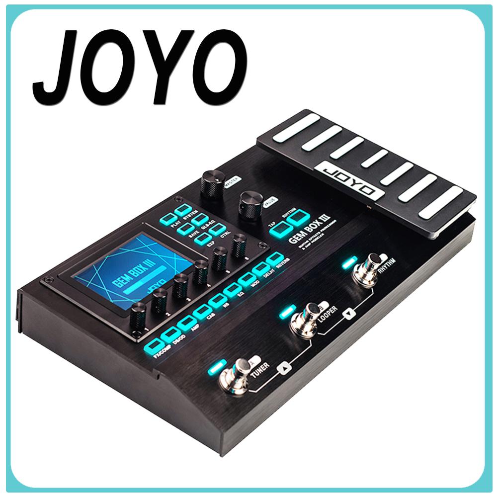 JOYO GEM BOX III Гитарный мультиэффект-процессор с педалью экспрессии 157 эффектов IR-симуляция кабинетов Моделирование гитарных и басовых усилителей