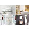 2-part Cylindrical Shape Adjustable Brackets Shelves for Insulating Office Chairs In The Bathroom