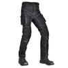 Womens Motorcycle Riding Pants With Protective Padding High-Waisted Stretch Windproof Crash-Resistant Cycling Trousers