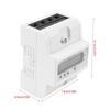 Walfront Třífázový čtyřvodičový digitální elektroměr KWh, 50Hz 3 x 20(80A), LCD displej, elektroměr na DIN lištu