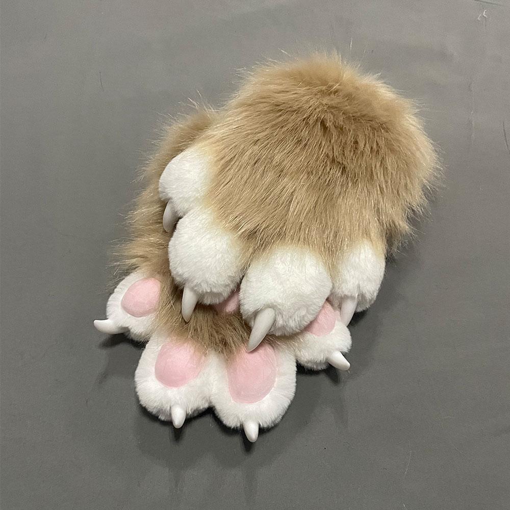 Kig doplněk Kigurumi Fursuit Zvířecí drápy Nehty Rukavice Cosplay Kostým Nositelná Zvířecí tlapa Cosplay Rekvizity Dětský dárek